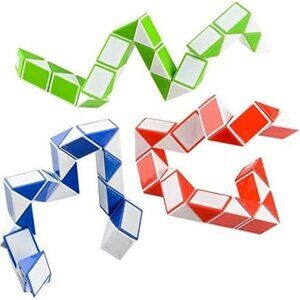 Magic Twist Puzzle Snakes ~ Set of 3 Fun Party Favors